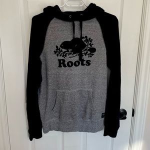 ROOTS - salt and pepper hoodie